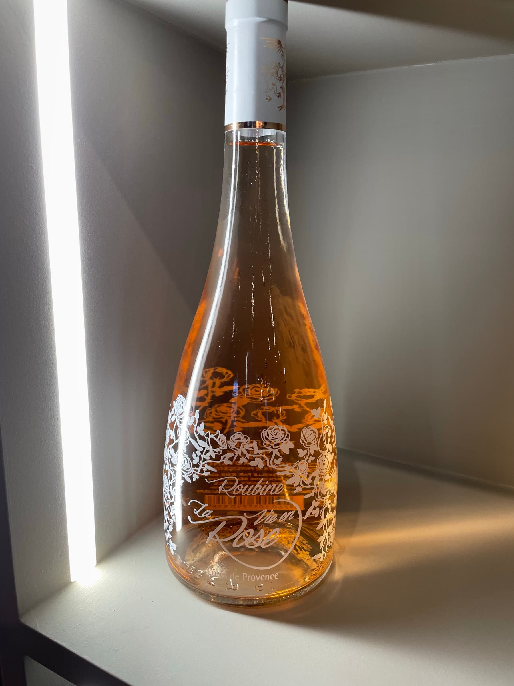 Bouteilles de la cave