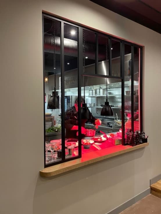 La cuisine de la Brasserie du 35